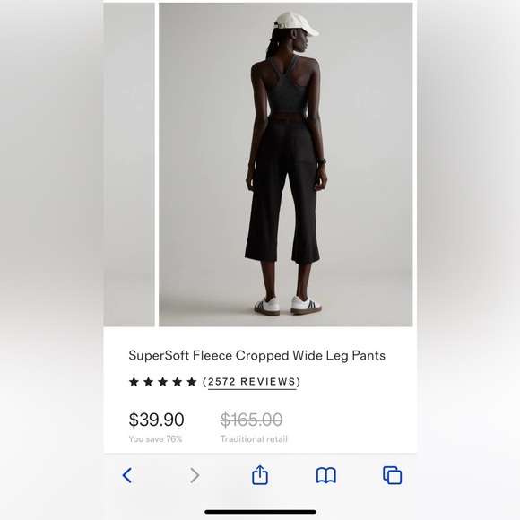 Quince Super Soft Fleece Lounge Pants and Hoodie - Picture 6 of 16